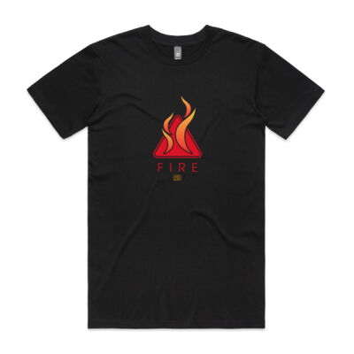 Men's Short Sleeve T Shirt Fire elemental Thumbnail